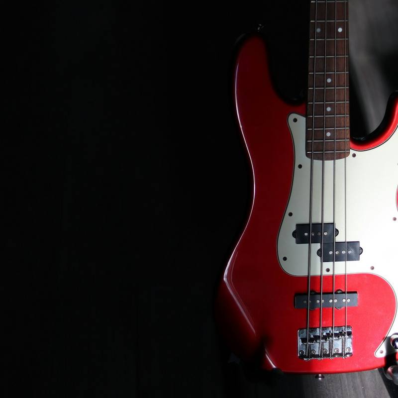 Sonic Vault Fretless Horizon Bass - Black Sparkle