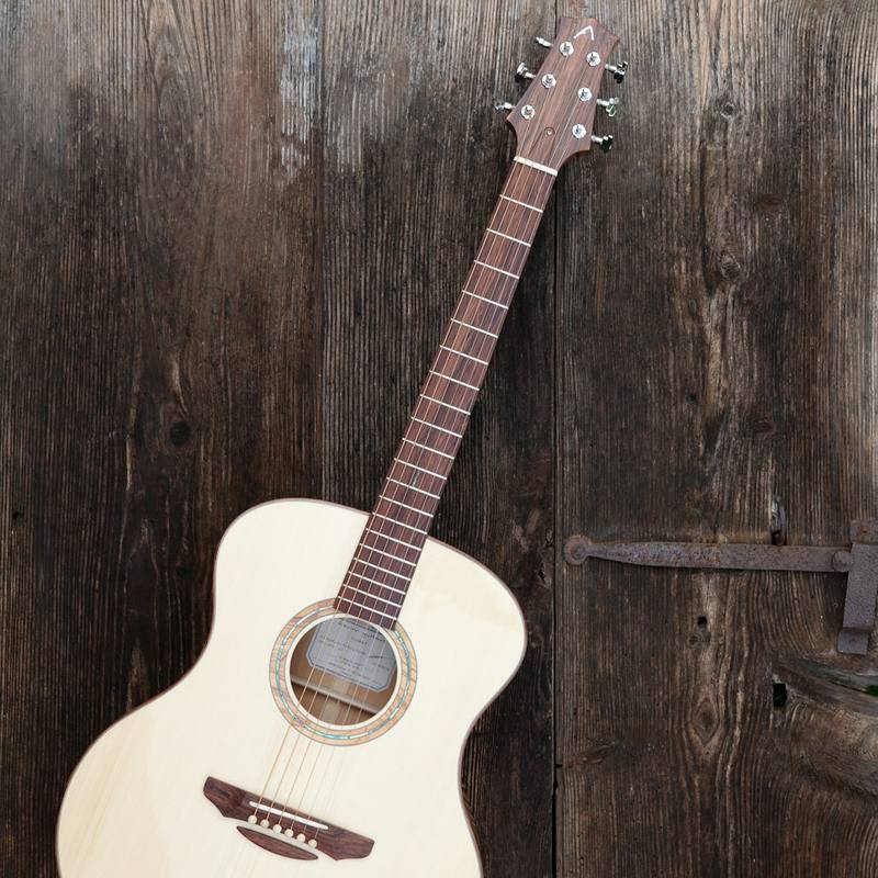 Sonic Vault Studio Spruce Acoustic - Open Pore Mahogany